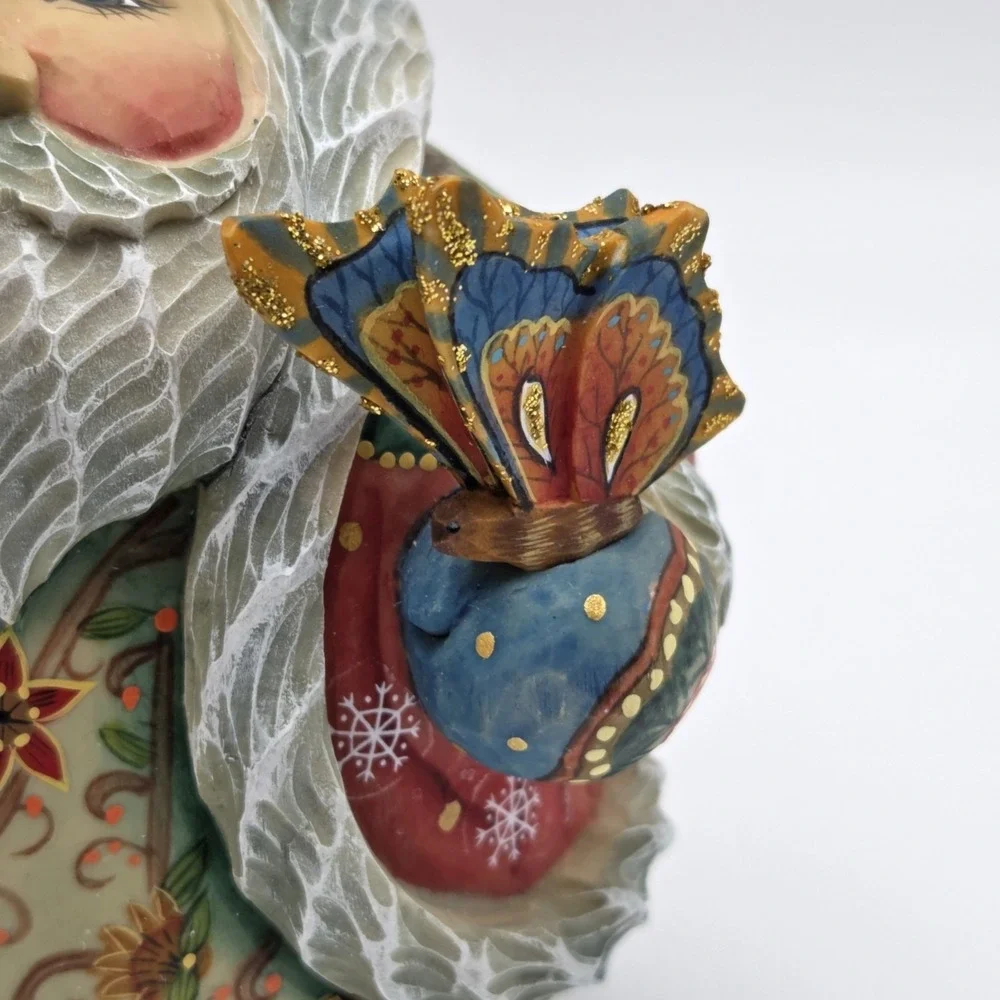 G. DeBrekht 2008 Flitter Flutter Old World Santa Limited Edition Series 518014